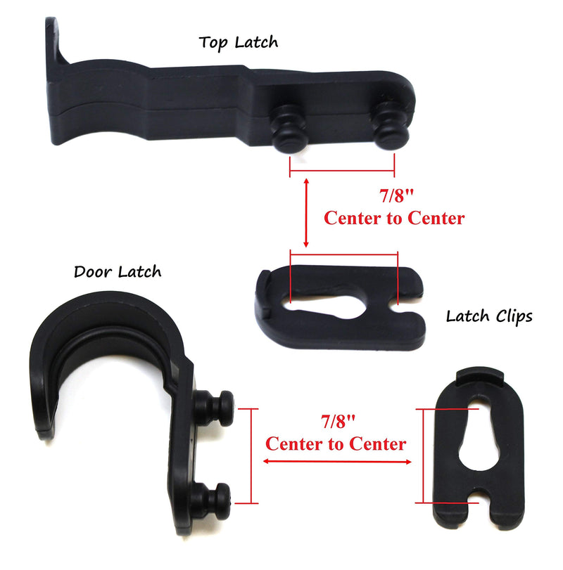 [Australia] - Brand New Mailbox Plastic Latch Set Repair Kit for Solar Group Mail Box Standard Metal Mailbox Repair (1) 1 