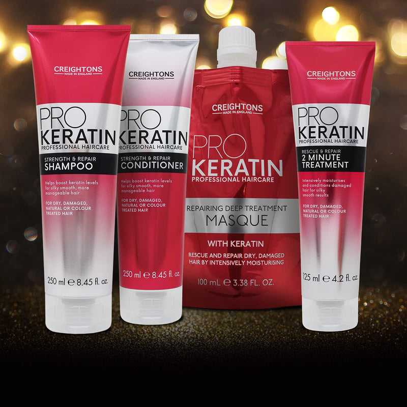 [Australia] - Creightons Pro Keratin Repairing Deep Treatment Masque (100ml) - Formulated with Keratin. Rescue and Repair Dry, Damaged Hair by Intensively Moisturising 