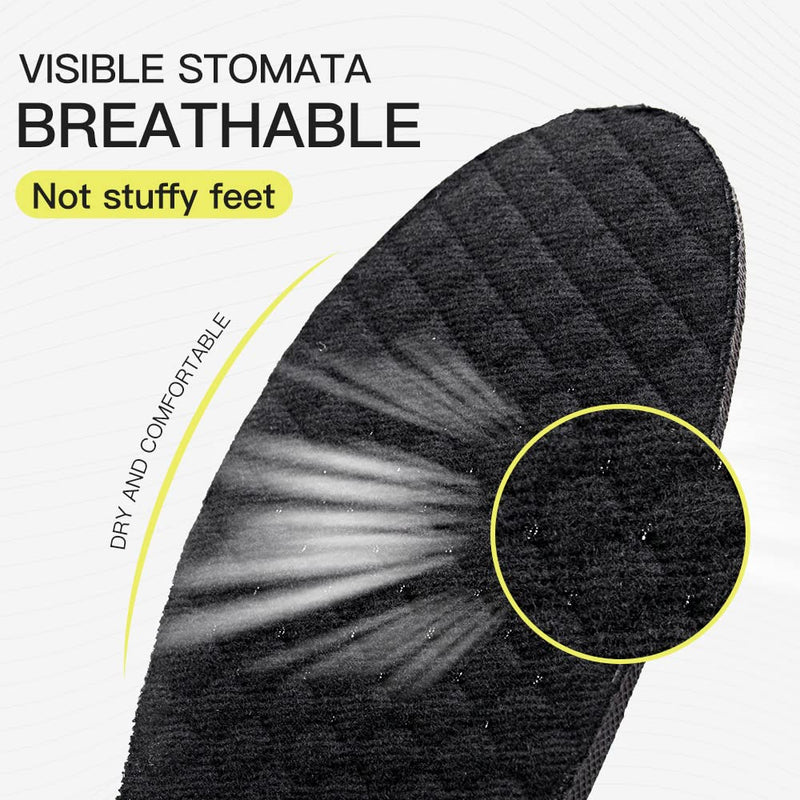 [Australia] - Height Increase Insole 3-Layer Air Cushion Heel Insert Lift Shoes Insole for Men and Women Invisible Elevator Adjustable Insoles (Full pad US4-9) Full Pad 