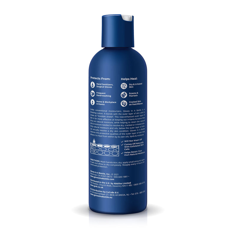 [Australia] - Gloves In A Bottle Shielding Lotion With Dispenser (8 fl oz-240 ml), 2-PACK of 8 oz (240 ml) 