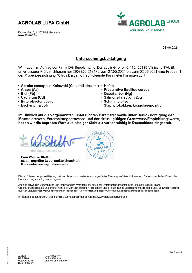 [Australia] - Citrus Bergamot 500mg 90 Vegan Capsules, Certificate of Analysis by AGROLAB Germany, High Strength Supplement, No Fillers or Bulkers, Gluten and GMO Free 