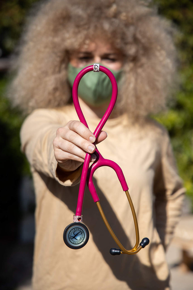 [Australia] - charMED Custom Stethoscope Charms - Sunshine Charm - Gifts for Nurses, Doctors, Veterinarians, Technicians, Surgeons, and Healthcare Professionals - Easy to Clean Metal - Gold Color 0.5" Ring Charm Gold Smiling Sun 