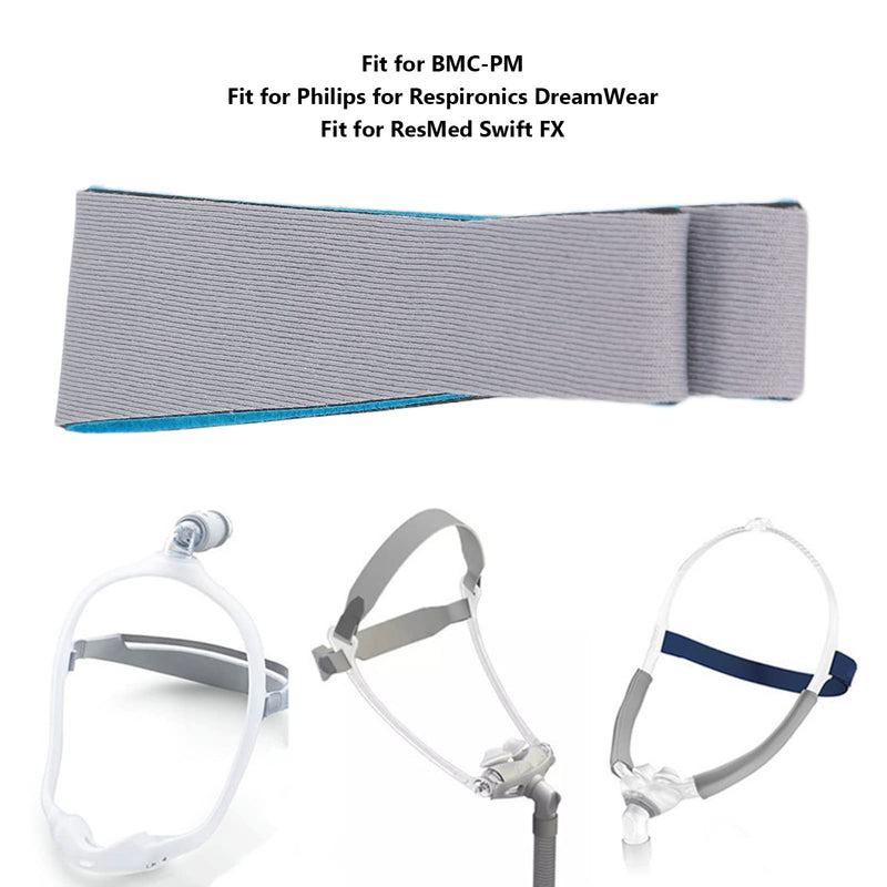 [Australia] - Nasal Pillow Replacement Headgear Strap for Breathing Machine, Nasal Cover Headgear Strap, Breathing Apparatus Accessories Fit for ResMed Swift FX 