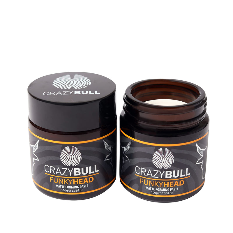 [Australia] - Crazy Bull Funky Head Matte Finish Forming and Styling Paste 100g 