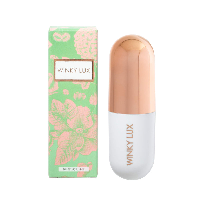 [Australia] - Winky Lux Matcha Lip Balm, All-Day Non-Tinted Lip Balm Stick, Hydrating All-Natural Green Tea Extract, 0.14 Oz, Clear 