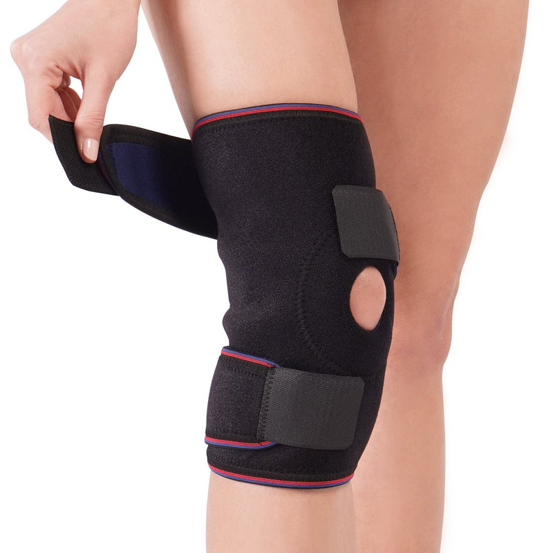 [Australia] - Knee Brace with Patella Protector by Soles - Award Winning Adjustable Fit & Maximized Durability - Comfortable, Made of Breathable Neoprene - Sweat Free Compression Brace for Daily Comfort 4.23 