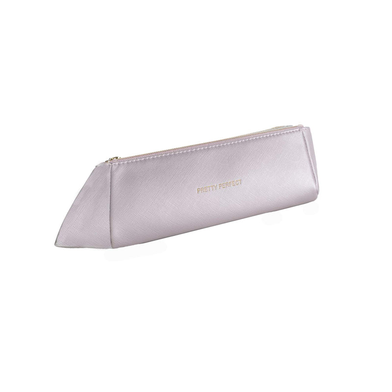 [Australia] - Katie Loxton Mia Travel Womens Vegan Leather Cosmetic Bag and Make-up Brush Holder Pretty Perfect 