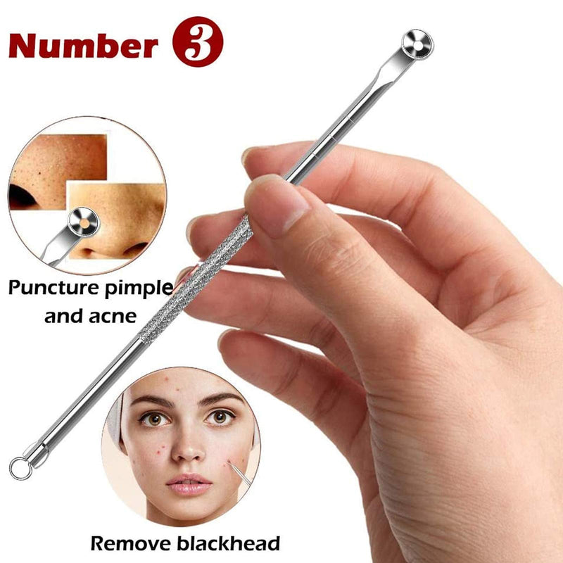 [Australia] - Musment Blackhead Remover 5pcs Kit with Portable Box 