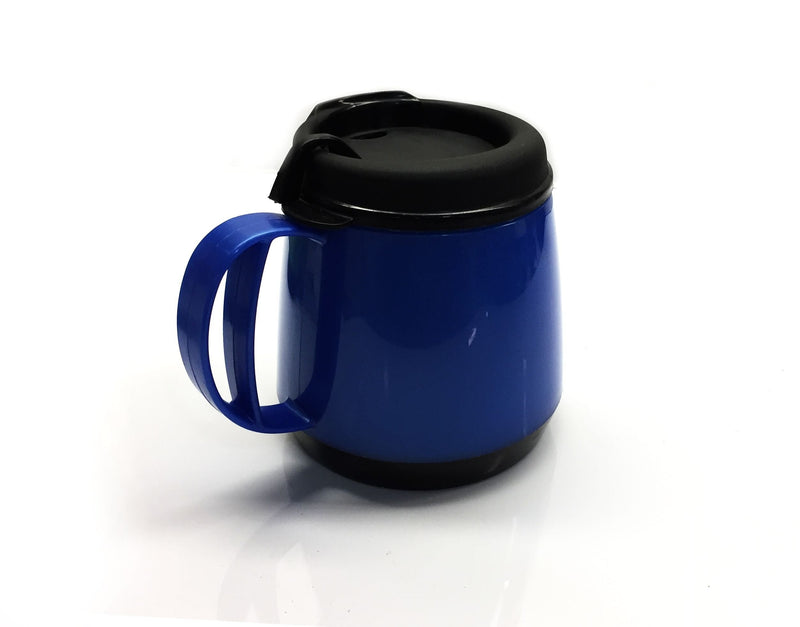 [Australia] - ThermoServ Foam Insulated Wide Body Mug, 20-Ounce, Pearl Dark Blue 