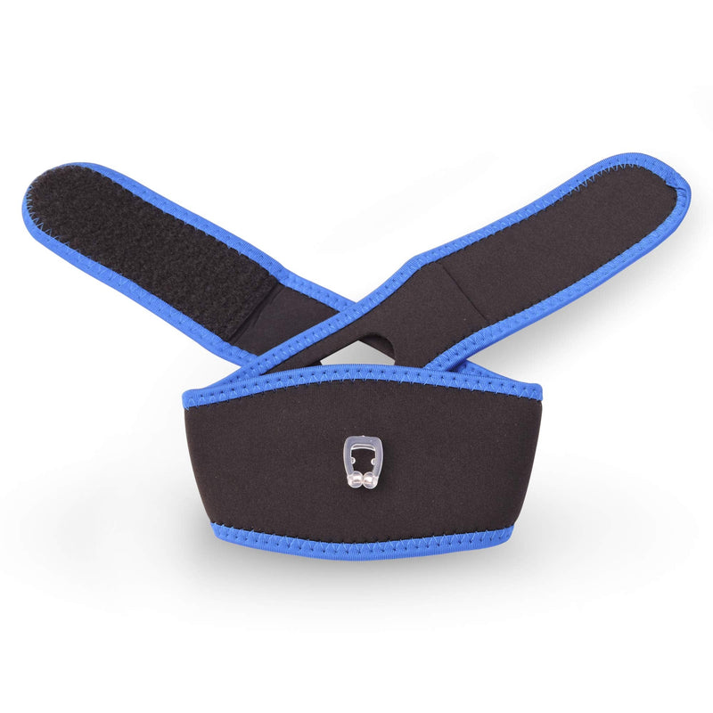 [Australia] - HealthGoodsIn - Anti-Snoring Chin Strap with Anti-Snore Nose Clip| Natural Anti-Snore Solution | Perfect Sleep Aid | Adjustable Anti-Snoring Belt for Men and Women 