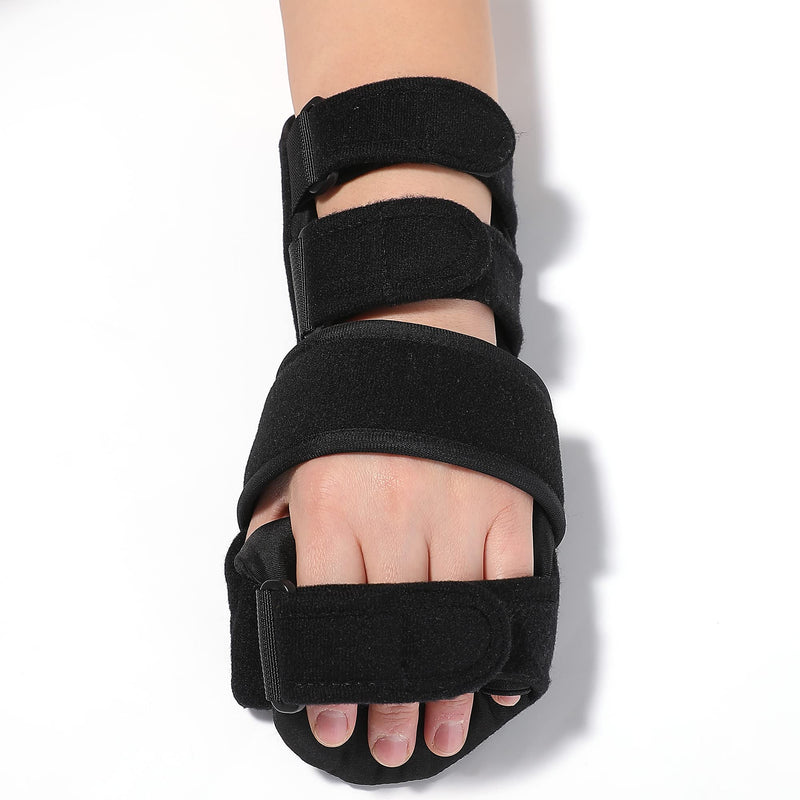 [Australia] - Fanwer Stroke Resting Hand Splint - Night Immobilizer Wrist Finger Brace for Flexion Contractures, Functional 5 Finger Stabilizer Wrap - for Muscle Atrophy Rehab, Arthritis, Tendonitis, Carpal Tunnel Pain (Left) Left (Small) Left (Samll) 
