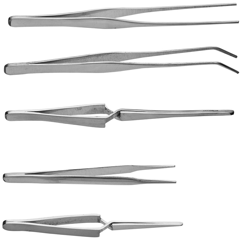 [Australia] - Steelman 05625 5-Piece Tweezer Set 5-piece set 