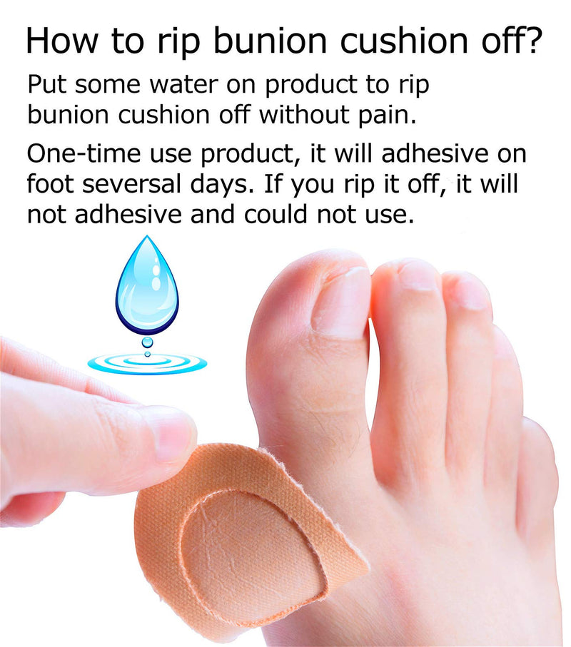[Australia] - Povihome 30 Count Bunion Cushion Pads, Bunion Foot Protectors for Feet (Latex-Free), Stay in Place All Day - Strong Adhesive A-30 