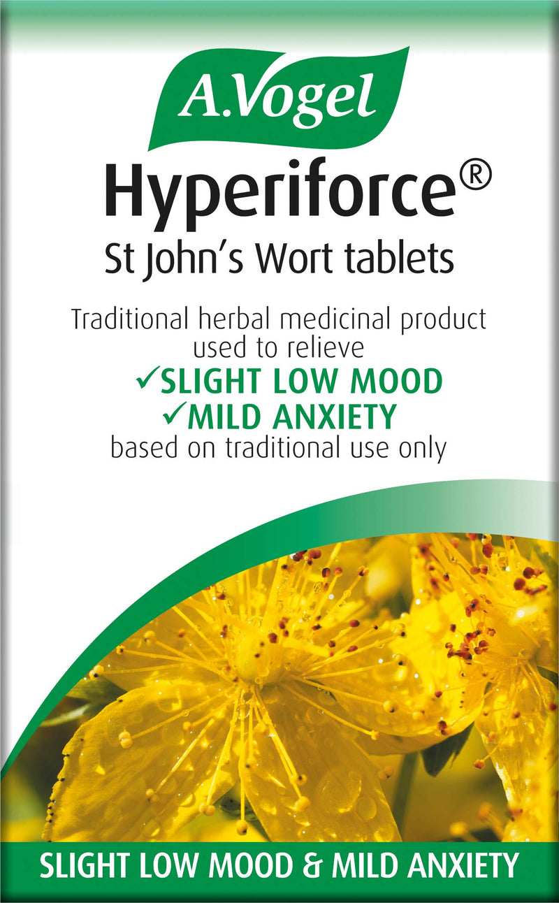 [Australia] - A.Vogel Hyperiforce St John's Wort Tablets | Relieves Symptoms of Slightly Low Mood and Mild Anxiety | 120 Tablets 120 Count (Pack of 1) 
