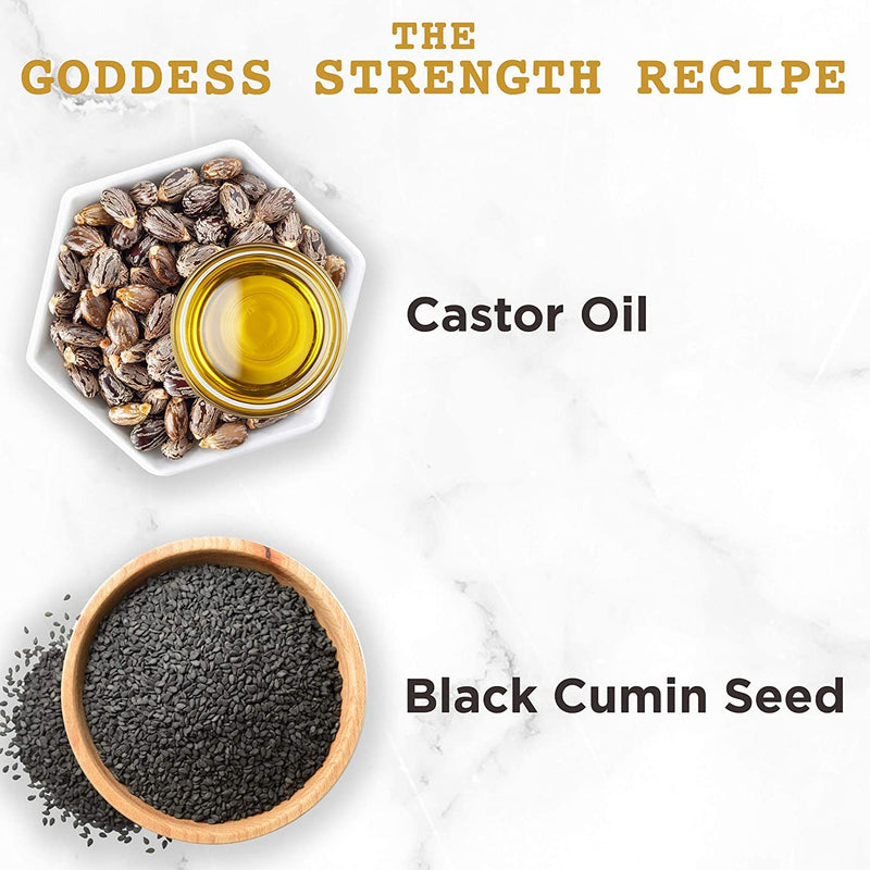 [Australia] - Carol’s Daughter Goddess Strength 7 Oil Blend Hair & Scalp Oil, Hair Product and Treatment Made with Castor Oil, Olive Oil, Vitamin E, Jojoba Oil- For Wavy, Curly, Coily, Natural Hair, 4.2 fl oz Hair Oil 