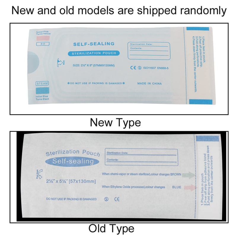 [Australia] - Self Sealing Sterilisation Pouches, Professional 200pcs Medical Dental Sterilization Pouch Self-Sealing Bag, Disposable Dental Storage Bag Tattoo Tool 