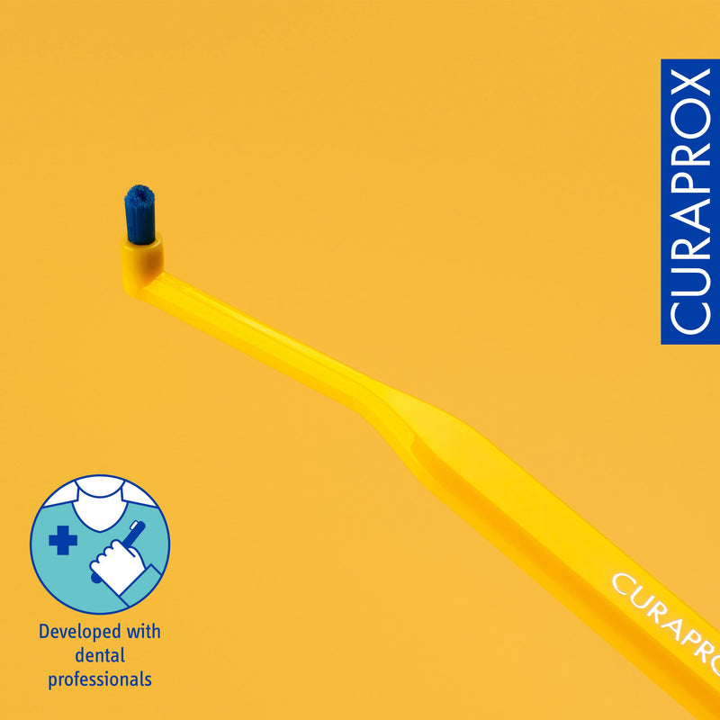 [Australia] - Curaprox Single tuft Toothbrush CS 1009 Single - Care of Braces, implants and Bridges - Random Colour 
