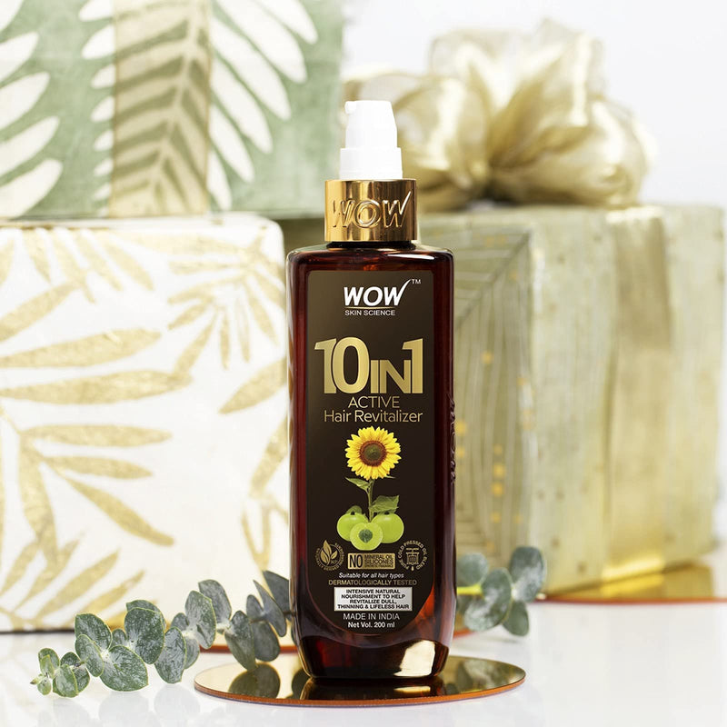 [Australia] - WOW Skin Science 10 in 1 Natural Leave in Conditioner Spray - Leave in Conditioner for Dry Damaged Hair - Leave in Conditioner Hair Detangler Spray - Women & Mens Leave in Conditioner for Curly Hair 