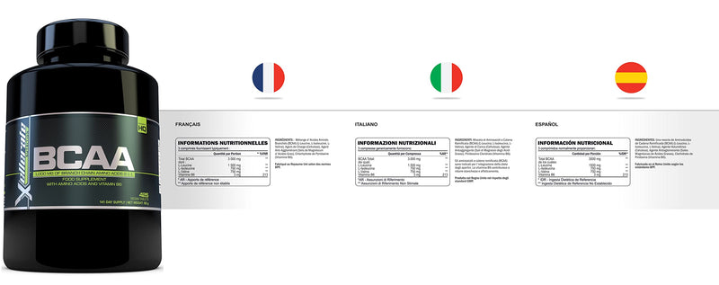 [Australia] - BCAA Tablet 1000mg, 425 Tablets, 3000mg Daily Serving, 141 Day Supply, 2:1:1 BCAAs Branch Chain Amino Acids + B6 