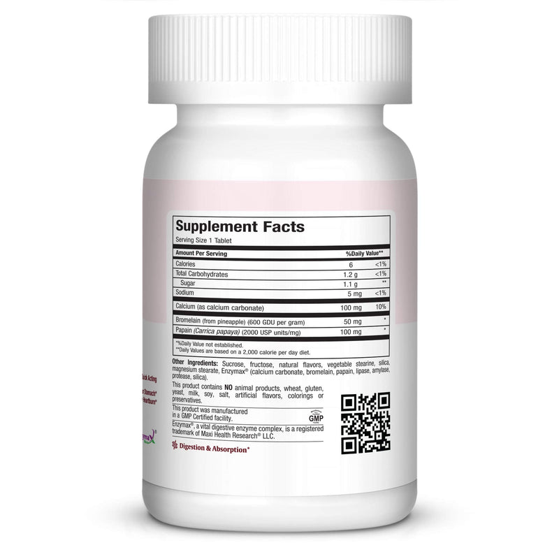 [Australia] - Maxi Health Chewable Digest - Natural Digestive Enzymes - Quick Acting - 90 Chewies - Kosher (MD) 