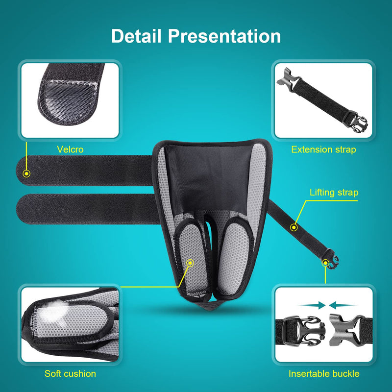[Australia] - Foot Drop Brace, Drop Foot Up AFO Splint for Walking with Lifting Shoes, Orthosis Support Raise Front of Foot with Ankle Dorsiflexion Weakness, Prevent Falls, for Left and Right,Fits Women and Men 
