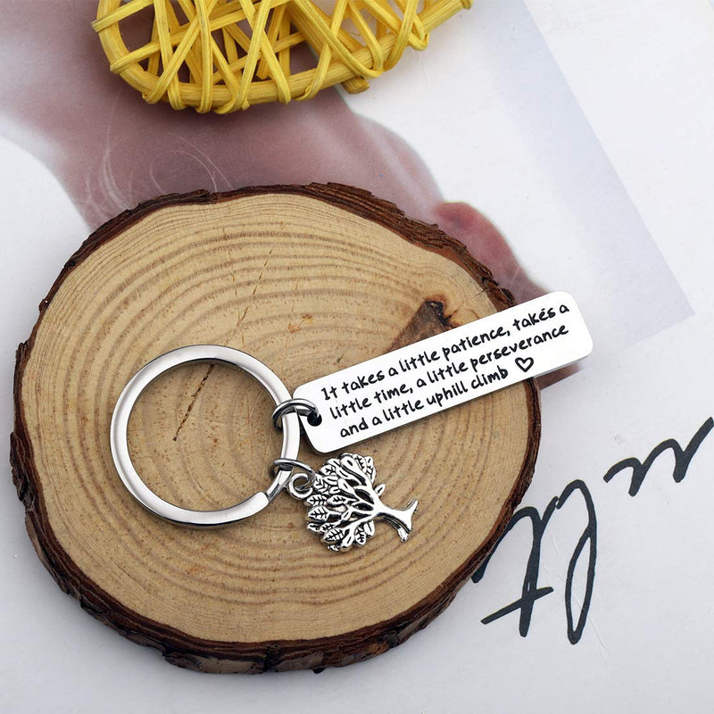 [Australia] - CHOORO Dear Evan Hansen Inspired Jewelry Musical Broadway Jewelry Theater Lover Gift It Takes a Little Patience Keychain 
