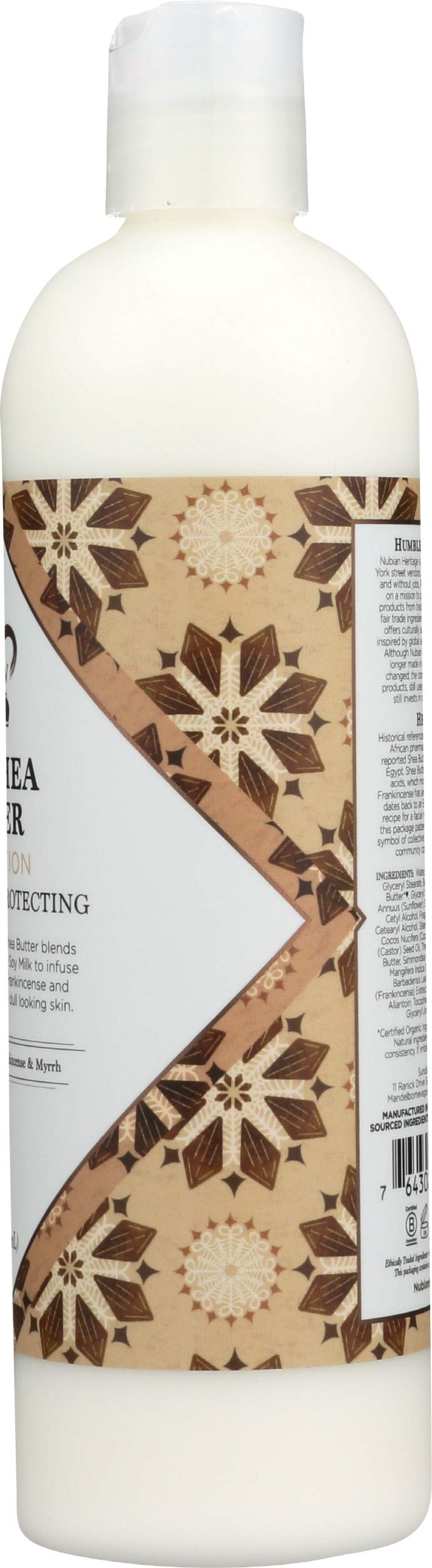 [Australia] - Nubian Heritage Lotion, Raw Shea and Myrrh, 13 Fluid Ounce 