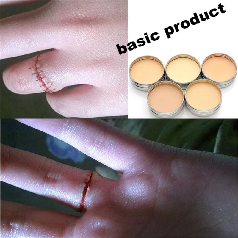 [Australia] - CCbeauty Professional Special Effects Stage Makeup Wax Fake Wound Moulding Scars Prosthetics,#1 One Size #1 