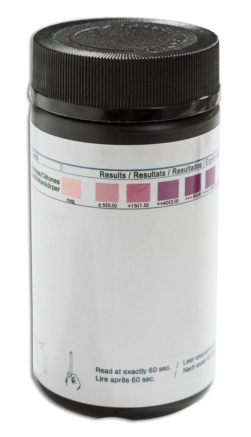 [Australia] - 100 x Ketone Test Strips - Ketosis Urine Tests - Atkins Diet Weight Loss Tool 100 Count (Pack of 1) 