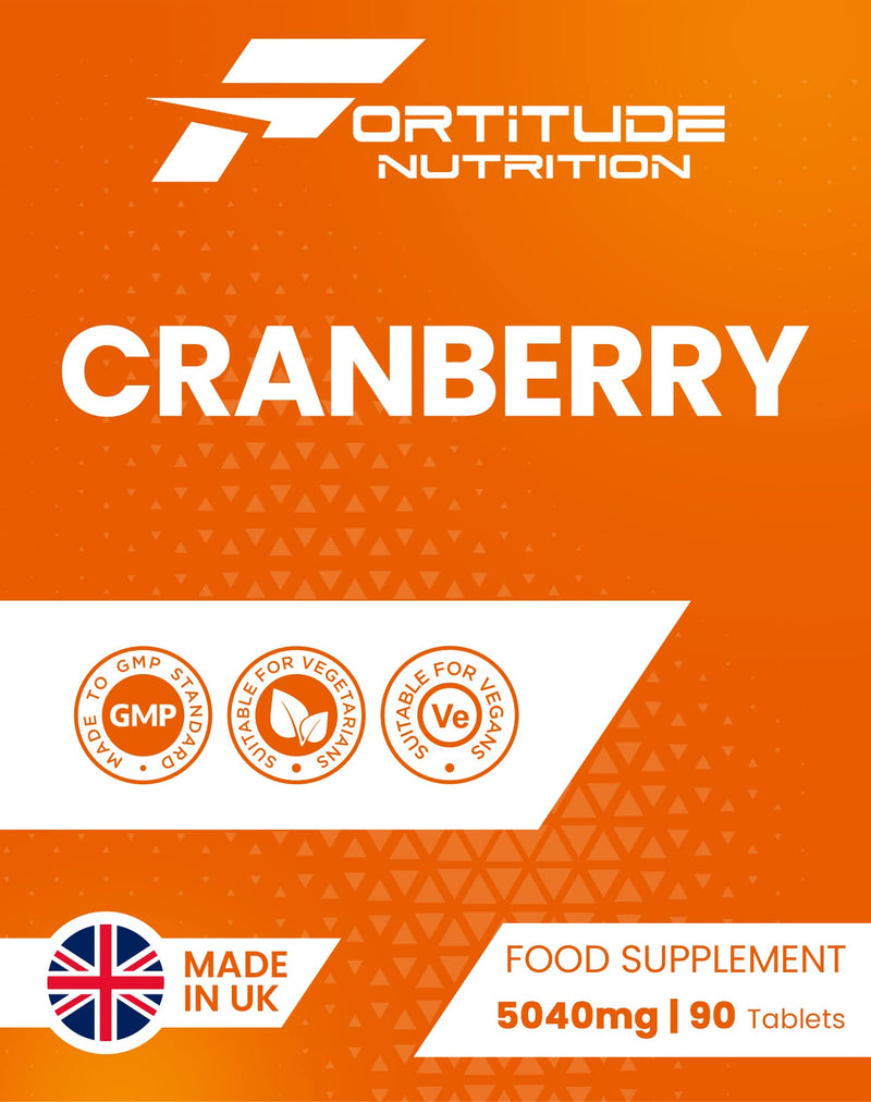 [Australia] - Cranberry Tablets 5000mg | High Strength Cranberry Extract Supplement for Cystitis Relief and Urinary Bladder Health | Cranberry Supplements For Women and Men 90 Tablets 