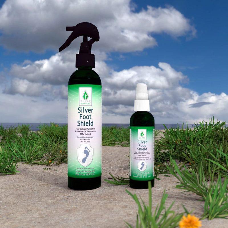 [Australia] - Silver Foot Shield, All Natural Colloidal Silver Foot Spray 