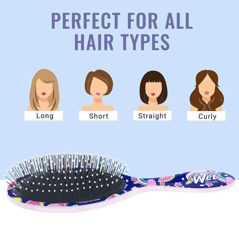 [Australia] - WetBrush Original Detangler Hairbrush UltraSoft Bristles Ergonomic Handle Suitable for All Hairtypes Happy Hair Fantasy 