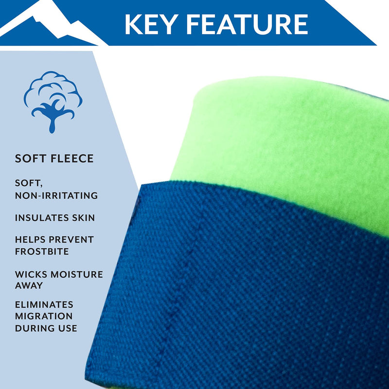 [Australia] - Polar Ice Wrist/Elbow Wrap, Universal Size – Delivers Cryotherapy with Compression – Conforms to The Wrist or Elbow – Use Post-Surgery, During Rehab, or After Physical Activity – Made in The USA 