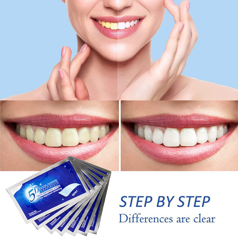 [Australia] - iZhuoKe 28 Pieces Teeth Whitening Strips,Teeth Whitening,Professional Teeth Stain Removal,Whiten Teeth 
