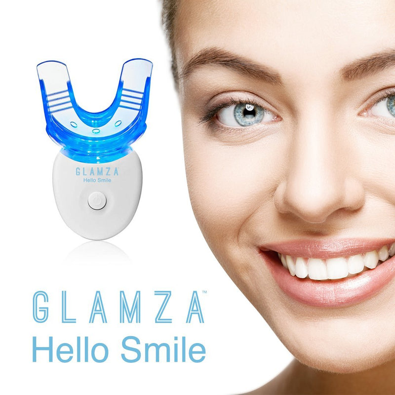 [Australia] - Glamza Hello Smile LED Laser Light Mouthguard for Teeth Whitening1 Units LED Teeth Whitening ( WITHOUT GEL) 