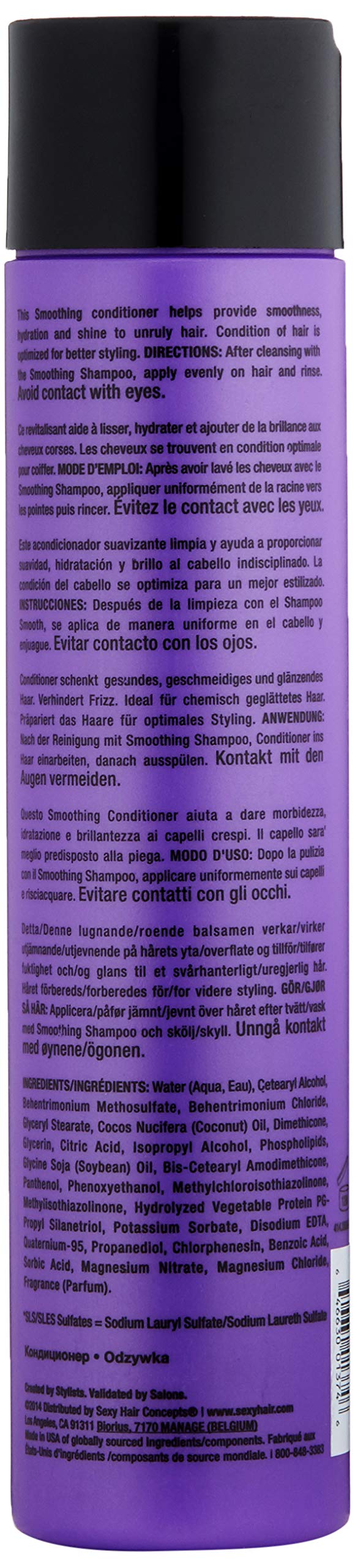 [Australia] - Sexy Hair Sulfate-Free Smoothing Conditioner, 300 ml, S3005 