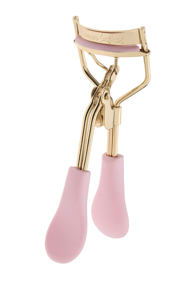 [Australia] - Eyelash Curler for Lush, Luxurious Lashes || 24K Gold Plated Stainless Steel with Silicone Pad & Ergonomic Silicone Cushioned Handles || Comes with Extra Silicone Pad, by Icona Lashes 