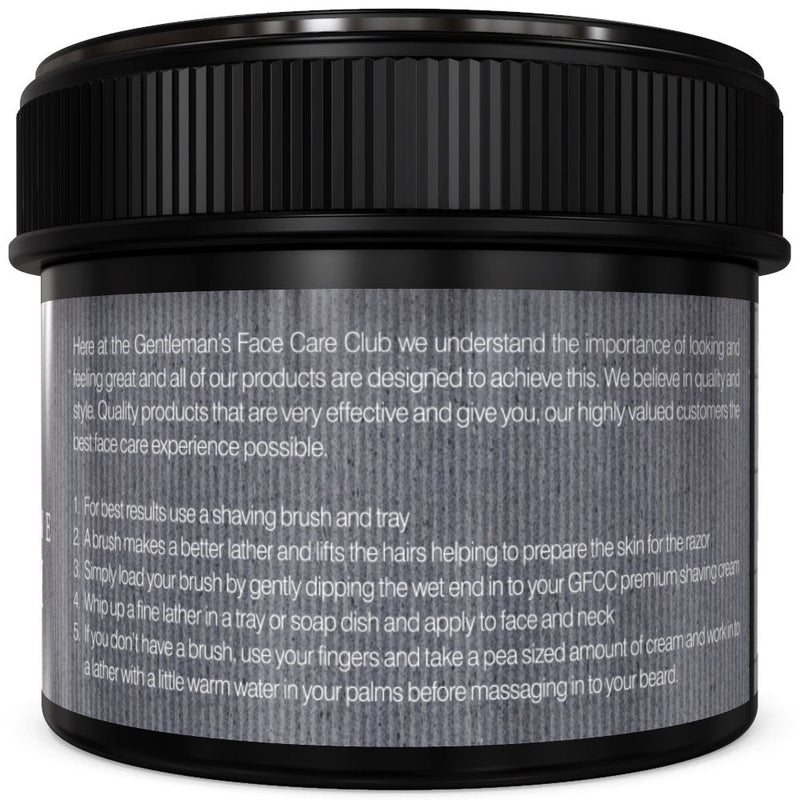[Australia] - Lime Shaving Cream - Luxury Shave Cream From Gentlemans Face Care Club - Large 90 Day Supply 150ml Pot + 100% Money Back Guarantee (Caribbean Lime) 