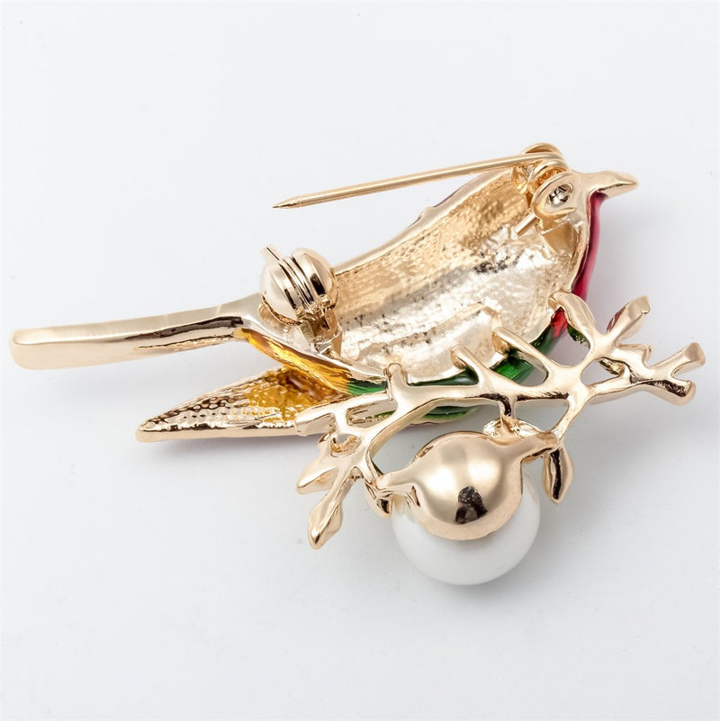 [Australia] - Szxc Jewelry Bird Collection Custom Accessories Wedding Brooches Pin Jewelry Gifts Women Teen Girls YSWB12-A 