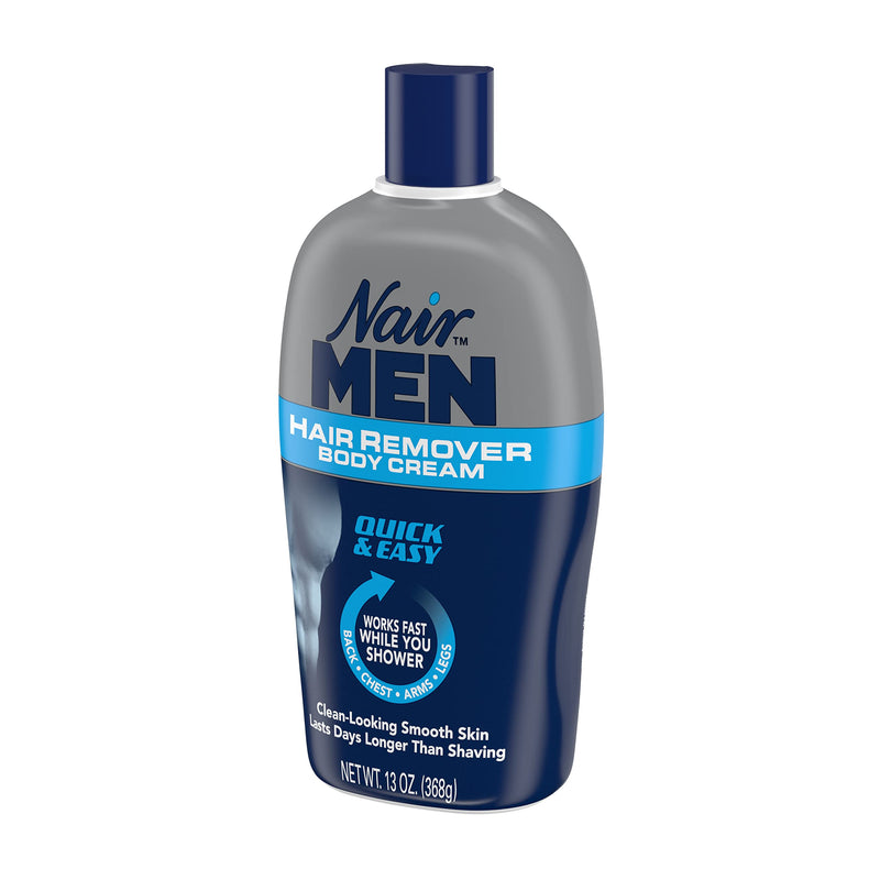 [Australia] - Nair Hair Remover for Men Hair Remover Body Cream, 13 oz. (Packaging May Vary) 