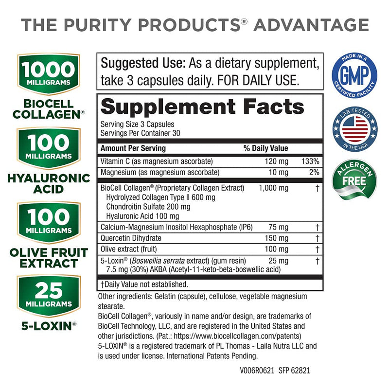 [Australia] - HA Joint Formula - Hyaluronic Acid from Purity Products, 90 capsules 1 