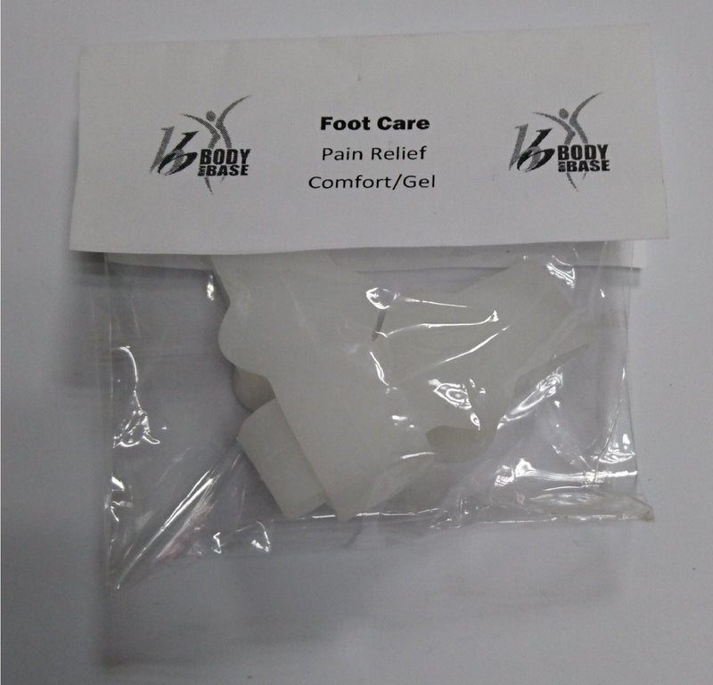 [Australia] - New Double Looped Toe Gel Spreaders Stretchers Straighteners Alignment Bunion Body And Base Ltd TM (Pair) 
