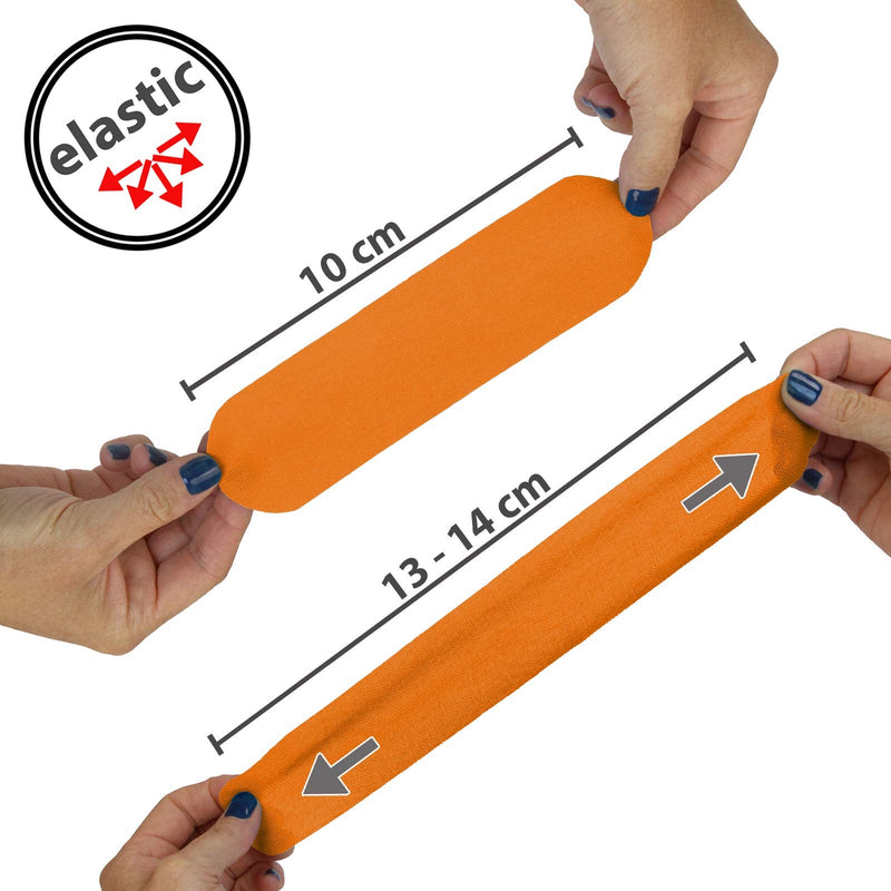 [Australia] - BB Sport 6 Rolls Kinesiology Tape Muscle Support Tape 5 m x 5 cm E-Book Application Examples Muscle Support Elastic Strapping Tape, Colour:Orange Orange 