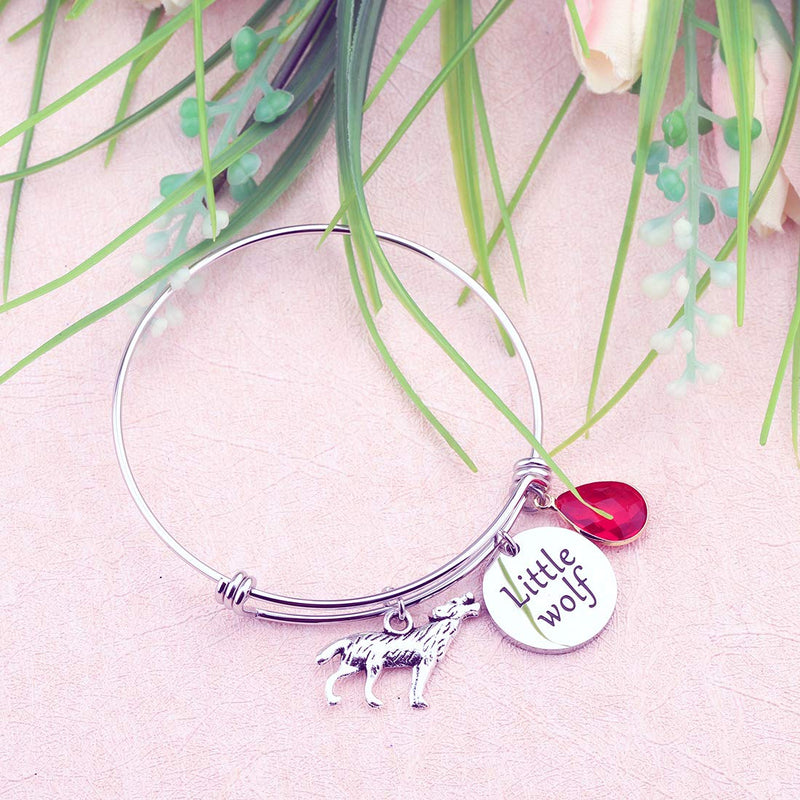 [Australia] - CHOORO The Originals Inspires Jewelry Little Wolf Bracelet Wolf Charm Jewelry Little Wolf Gift Wolf Lover Jewelry little wolf br 