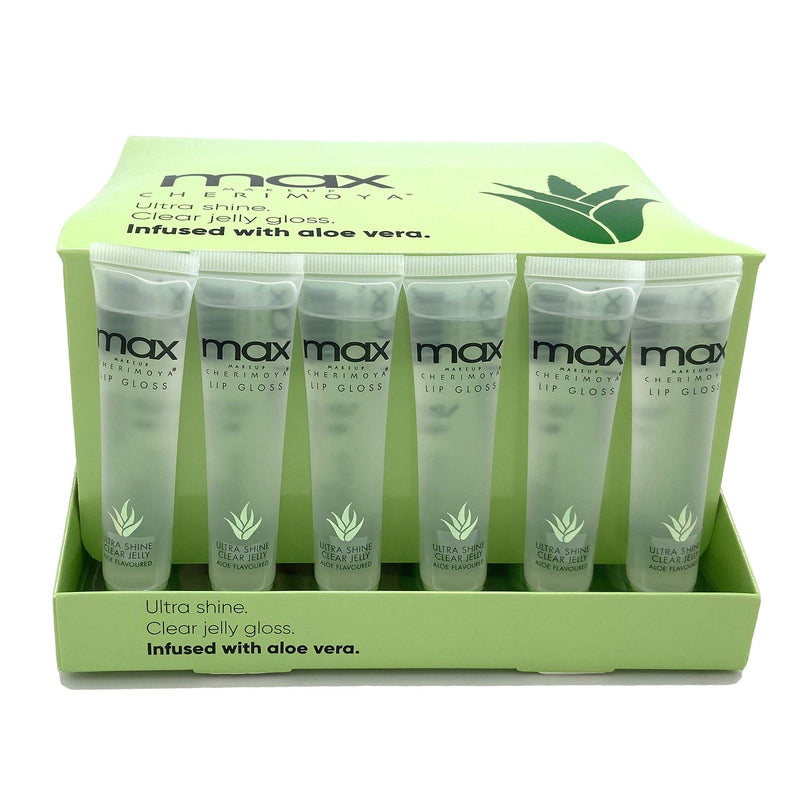 [Australia] - Cherimoya MAX Makeup Clear Lip Polish bulk (ALOE VERA) 