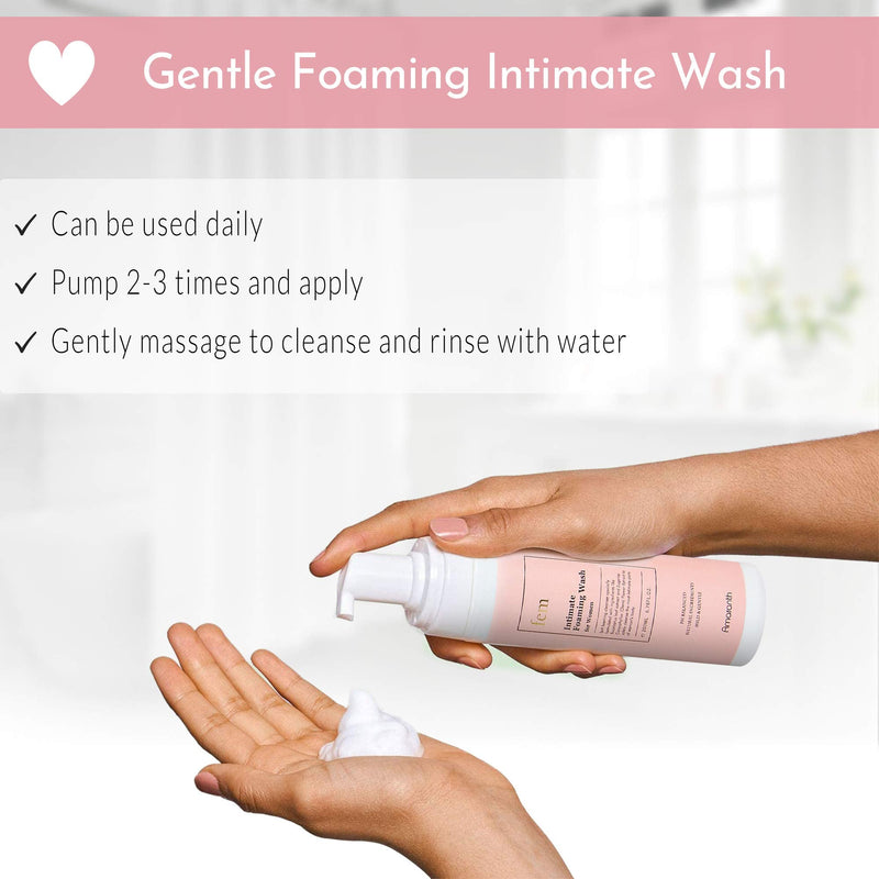 [Australia] - fem pH Balance Intimate Wash for Women, Feminine Wash for Sensitive Skin, Gentle Cleanser for Daily Use, Helps Eliminate Irritation, Itching, Odor (200ml / 6.8 fl oz) 