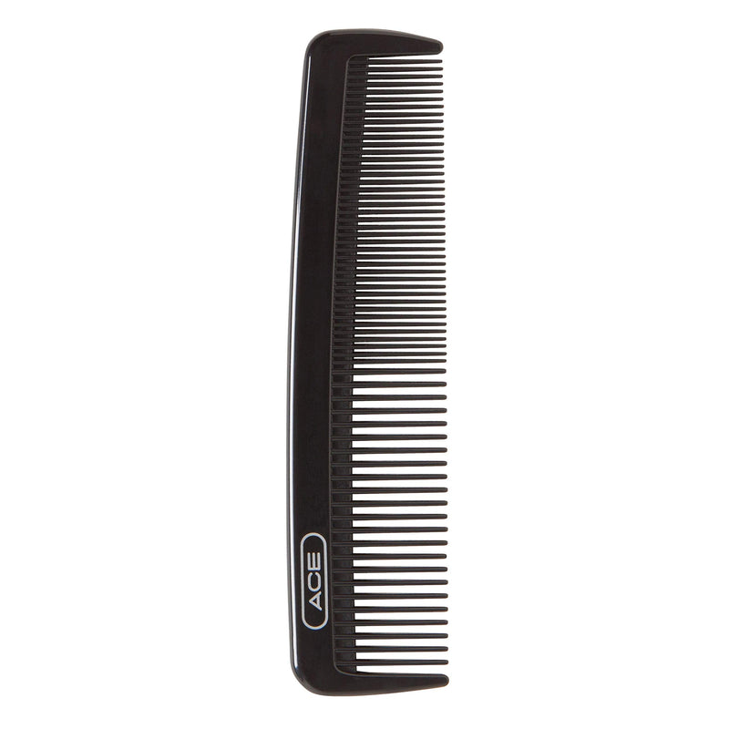 [Australia] - ACE Hair Dressing Hair Comb, 7.5 Inch, Black, 1 Count 