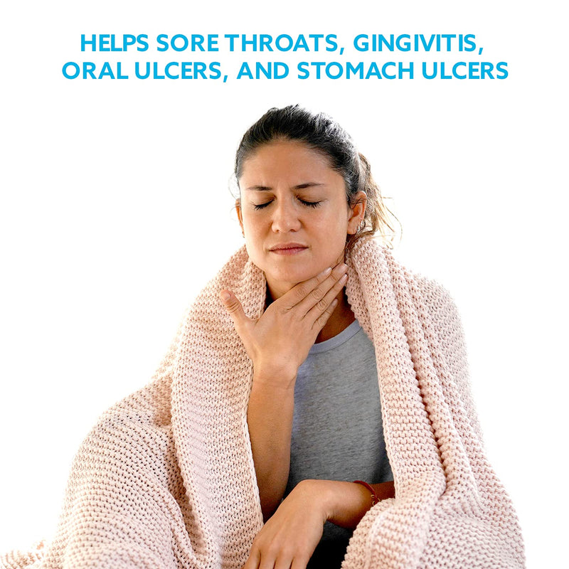 [Australia] - Azulenal Solution for Mouth Ulcer Treatment | Stomach Ulcers, Gingivitis, and Peptic Ulcers | Helps Against Digestion Problems and Throat Infections | Powerful Anti-Inflammatory with Guaiazulene 10 ml (Pack of 1) 
