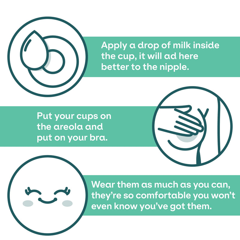 [Australia] - Nipple Shields in Tri-Laminate Silver, Nickel-Free - Nipple Shields for Nursing Newborn - Breast Pads for Prevention and Treatment of Nursing Breast Fissures |Medical Device Class 1 Koala Silver Cup 
