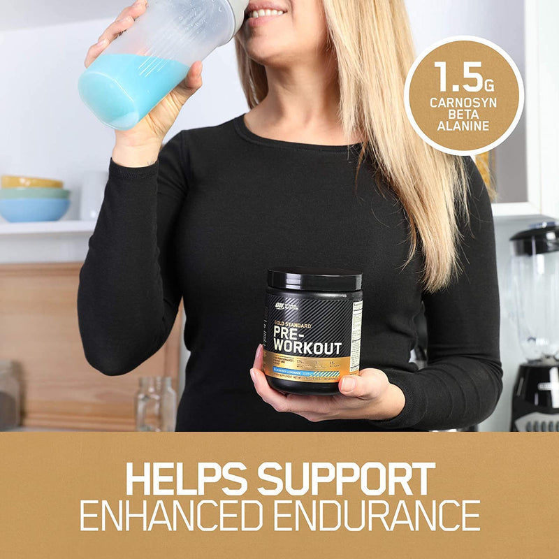 [Australia] - Optimum Nutrition Gold Standard Pre-Workout, Vitamin D for Immune Support, with Creatine, Beta-Alanine, and Caffeine for Energy, Keto Friendly, Fruit Punch, 30 Servings (Packaging May Vary) 